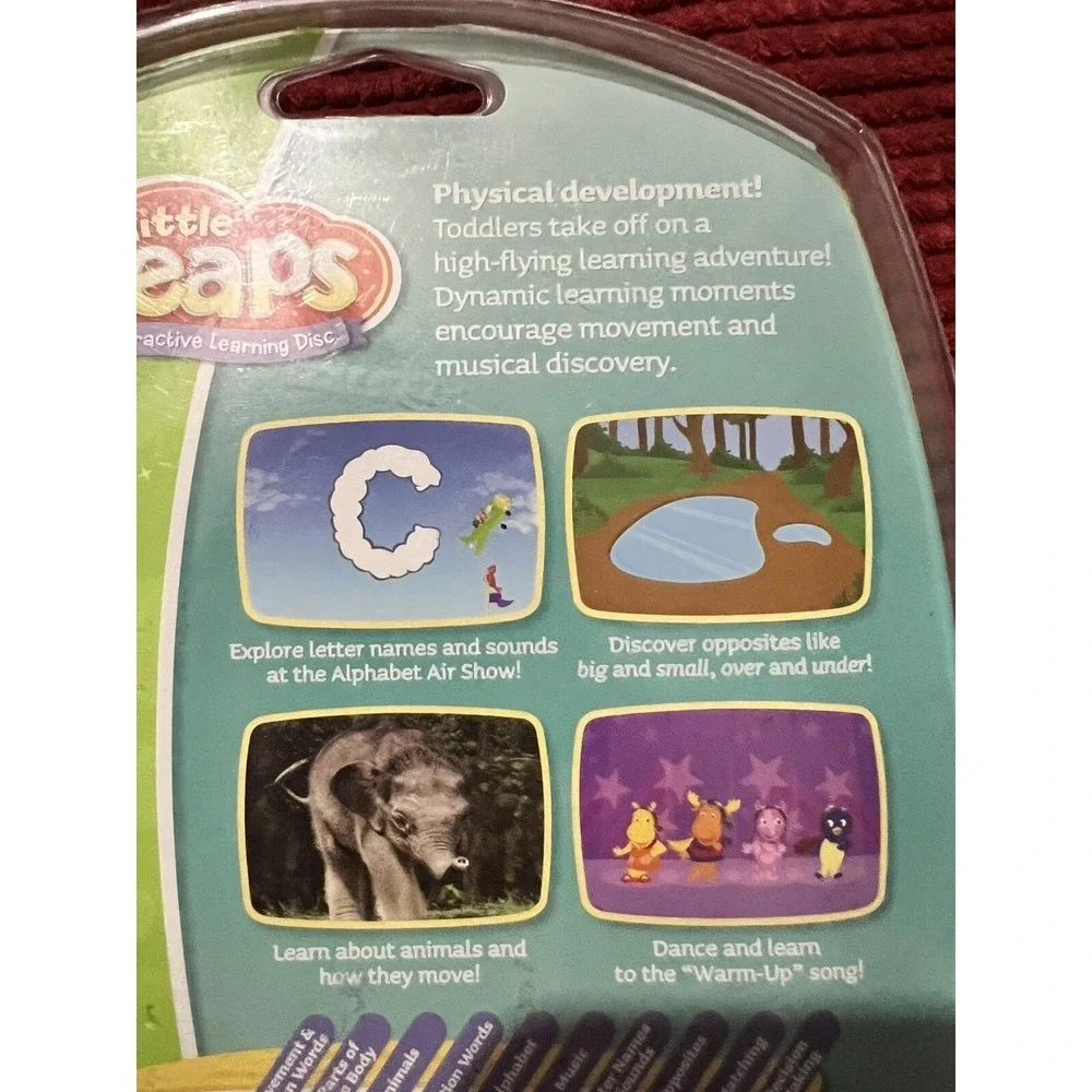 LeapFrog Baby Little Leaps The Backyardigans Leap Ahead Learning Concepts Toy